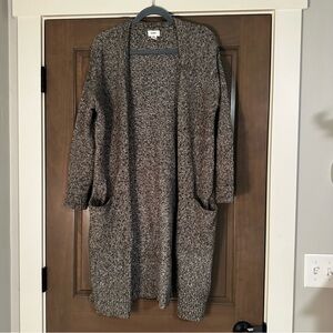 Old Navy Heathered Gray Cardigan